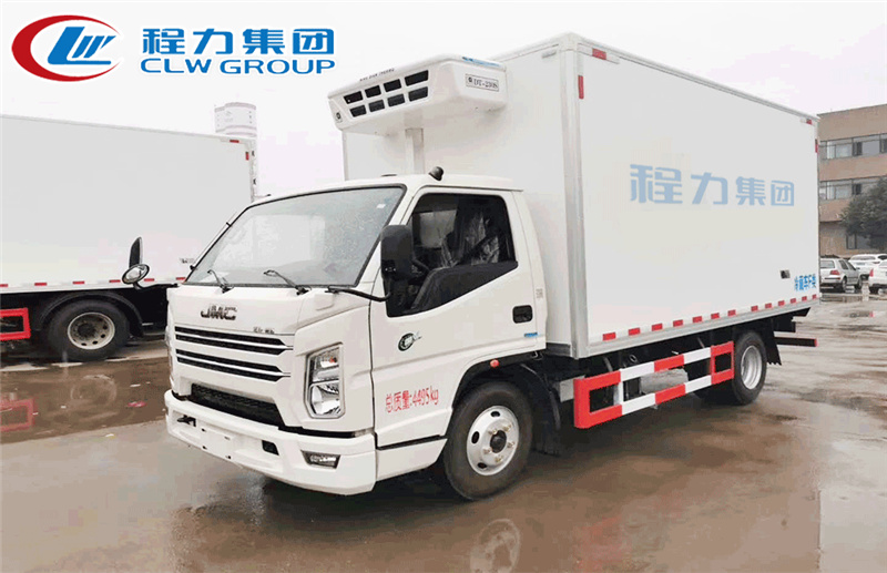 國六江鈴130馬力寬體冷藏車